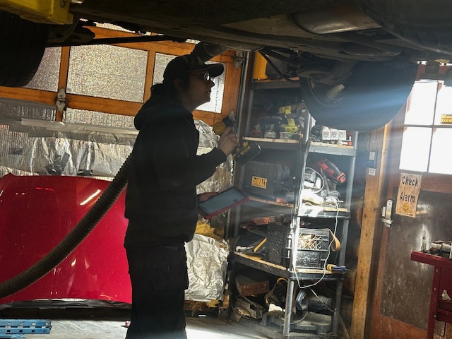 Sydney Under Car